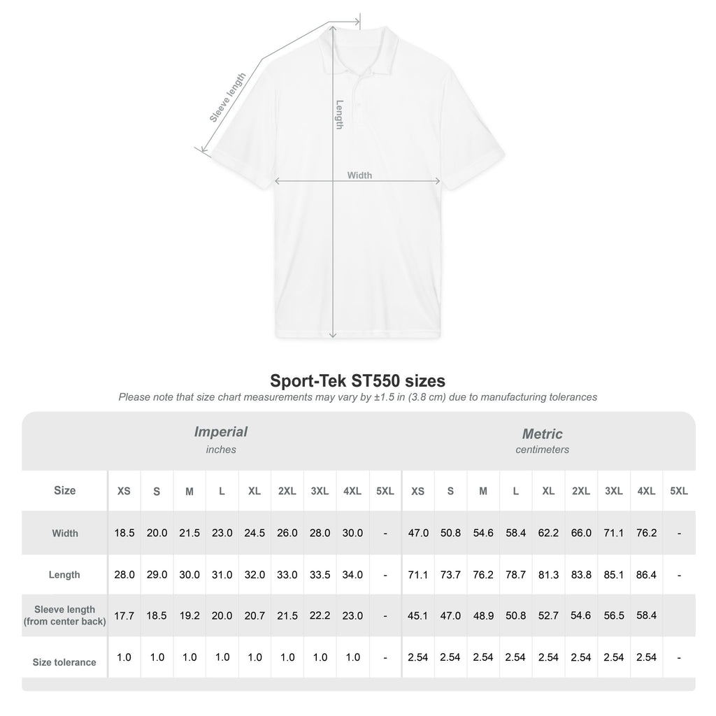 Embroidered Polo Shirt - Performance Sport